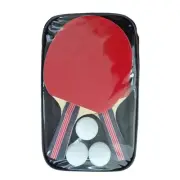 Table Tennis Paddle Set - 2Bats/3balls