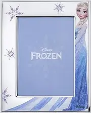 VALENTI & CO. Disney Baby Elsa Frozen Silver Table Picture Frame Gift Idea for Girls