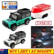 Mini Rc Drift Car 1:64 Scale Alloy Truck Remote Control 4x4 Off-Road Vehic AU