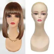 Realistic Mannequin Head Wig Head Multifunctional Realistic Wig Showing Stand