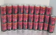 Coke Cola Starlight zero (30) 7.5 Oz Cans
