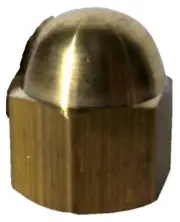 4x Acpar BRASS SEAL CAPS Female 5200kPa- 1/4" Or 3/8"