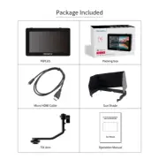 DSLR Field Monitor F6PLUS V2 HD Touch Screen 4K HDMI 3D LUT Waveform Audio Meter