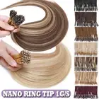 CLEARANCE Nano-Ring Tip Remy Human Hair Links Micro Loop Extensions 1g Bead Long