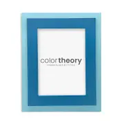 Mariposa TieredDenim Blue and Periwinkle Frame, 5 x 7