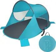 Zone Tech Instant pop Up Beach Tent Canopy Portable Sun Shade Shelter 2-3 person