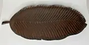 PartyLite Retired Island Escape Banana Leaf Tray Retired NIB P15D/P8411