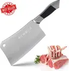Heavy Duty Cleaver Knife Stainless Steel Bone & Vegetable Chopper for Home