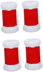QSTDGVPW 4X Horse Leg Wraps Leg Guard Equestrian Equipment Xmas Horse Leg Protectors Fly Leg Boots for Christmas Party Exercising