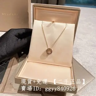 精品二手 Bvlgari 寶格麗 B.zero1 黑色陶瓷項鏈 項鍊 男女同款