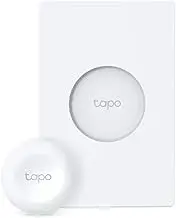 TP-Link Tapo Smart Remote Dimmer Switch, Wireless, Smart Home Security System, Customised Actions, Multiple Control, Flexible Mounting, Long Battery Life, Hub Required (Tapo S200D)