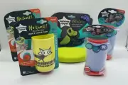 Tommee Tippee PACK $60rrp 2 x Easiflow 360, 2 x No Knock, 1 x 2pk Roll n Go Bibs