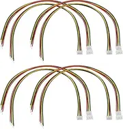 20Pcs 4Pin Mini Micro Plug and Socket 1.25mm Mini Micro JST Connector Plug Compatible with Hornby X6113 DCC Pickup and Motor Connections 15cm