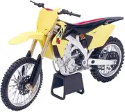 NEW-RAY REPLICA 1:12 RACE BIKE 14 SUZUKI RMZ4540 YELLOW - 57643