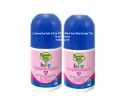 2 x Banana Boat Baby Roll On SPF50+ UVA/UVB With 4 Hours Water Resistant 75ml
