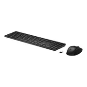 HP 4R009AA 655 Wireless Keyboard & Mouse Combo - Black Black USB dongle - Up to 20 months (Keyboard) - Up to 24 months (Mouse) [4R009AA]