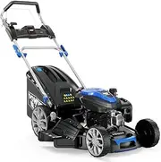 PowerBlade 22" 224cc Self-Propelled Lawn Mower, Electric Start, 7 Height, Steel Deck, Deck Wash Port, OHV 4-Stroke Petrol - VS1000