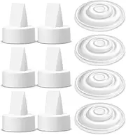 Maymom Pump Parts Compatible with Spectra S1 Spectra S2 Spectra 9 Plus Incl Duckbill Valve Silicone Membrane Spectra Replace Spectra Duckbill Valve S2 Replacement Parts Not Original Spectra Pump Parts