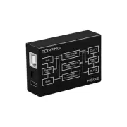 Topping HS02 USB2.0 Audio Isolator withstands up to 1500VDC, USB-B and Type-C...