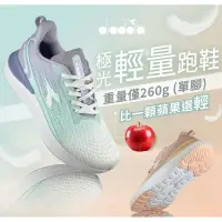 在飛比找蝦皮購物優惠-DIADORA 女 輕量透氣 吸震回彈 足弓支撐 氣墊乳膠鞋