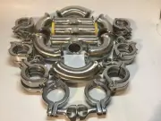 New bubba’s Barrels nice size lot Tee 90s gaskets, clamp set 1 1/2 1.50