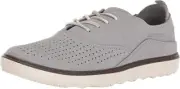 MERRELL WOMEN'S AROUND TOWN LACE AIR FASHION LEATHER SNEAKER sz 7.5 SLEET J03692