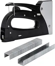 Professional Heavy Duty Stapler, Staple Gun, Heavy Duty Nail Removal Function, LaborSaving Nail Gun, for Material Repair, 2 in 1 Staple Gun