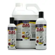 Fidos Flea Shampoo 250ml 500ml Mild Shampoo Dogs Cats Natural Pyrethrins