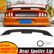 ABS For Ford Mustang 2015-2022 Matte Black Rear Boot Wing Trunk Lip Spoiler Lid (for: Ford)