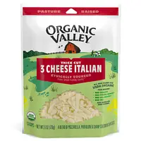 在飛比找蝦皮購物優惠-【布緯食聊】Organic valley有機義大利混合乳酪絲
