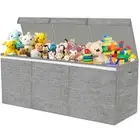 Extra Large Toy Box, Toy Storage Organizer with Lid, Oxford Fabric Collapsible