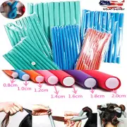 Flexi Rods 10pcs Pack Hair Roller Foam Curler Set Twist Curls