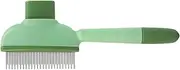 Detangling Comb For Dogs, Cleaning Pet Grooming Slicker Brush, Pet Hair Removal Comb Flea Comb, Portable Detangling Comb, Cat Cleaning Slicker Brushes With Smooth Handle