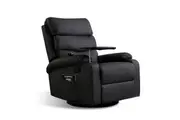Levede Heated Recliner Massage Chair 360 Swivel Dark Grey