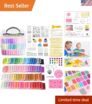 Engaging 72 Color Modeling Clay Set with Sculpting Tools for Kids & Adults