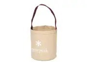 Snow Peak Camping Bucket - Regular Beige 12L NEW