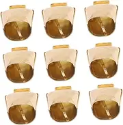 BESPORTBLE 10Pcs Pet Collar Bells for Dogs Cats DIY Charm Pendants Durable Lightweight Stylish Accessories for Pet Collars Necklaces
