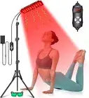 Infrared Light Therapy Lamp LED Red Light Device 660nm & 850nm Adjustable Stand