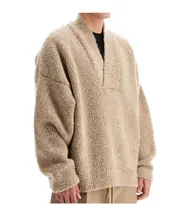 Fear of God Logo Patch V-Neck Jumper S,L,M Nude