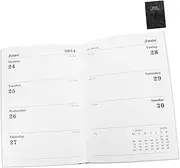 jojofuny 2024 Academic Planner Book Multi-function Planner Organizer Portable Daily Notebook