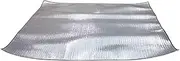 Aluminium Insulating Mat Foil Foam Mat Sleeping Mat for Camping Thermal Floor Mat for Tent Aluminium Sleeping Mat Aluminum Foam Mat Thermal Floor Mat for Tent Aluminum Foil Mat Camping