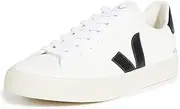 [Veja] Men's ChromeFree Leather Campo Trainers White 9