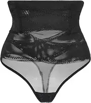 [BESPORTBLE] High Waisted Shapewear for Women Tummy Control Butt Lifter Tummy Control Shapewear Waist Shaper Body Shaper Shapewear for Women Black