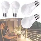 White/Warm Light 5W 7W 12W 15W E27 Lights LED Light Bulb Lamp Pendant Bulbs