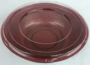 100 Pack 7.25"x2.50" 33 oz Premium Sushi Bowls or Teriyaki Bowls to Go with Lids