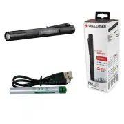 LED Lenser P4R CORE torch - rechargeable flashlight P series - 200 lumens