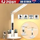 LED Reading Desk Lamp Dimmable Eye-Care USB Touch Bedside Table Light Foldable