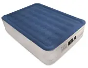 NEW Queen Air Mattress SoundAsleep Holds 500# 78"Lx58"Wx19"H FAST Pump 4.3✩