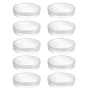 Plastic Petri Dish Science Experiment Clear Lab Equipment Culture with Lid