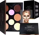 Youngfocus Professional Makeup Highlight & Contour Pro Palette, Cosmetics Cre...